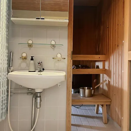 דירה 1br - Private Sauna & Balcony - Extra Single Bed