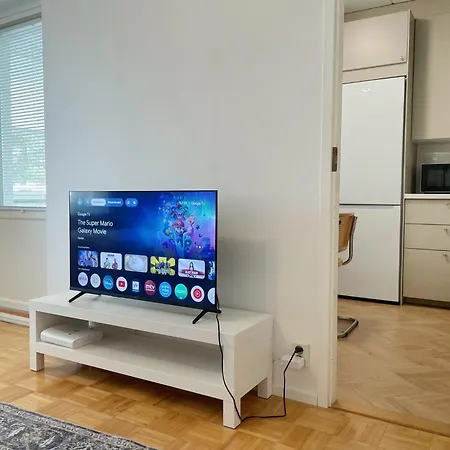 דירה 1br - Private Sauna & Balcony - Extra Single Bed אספו